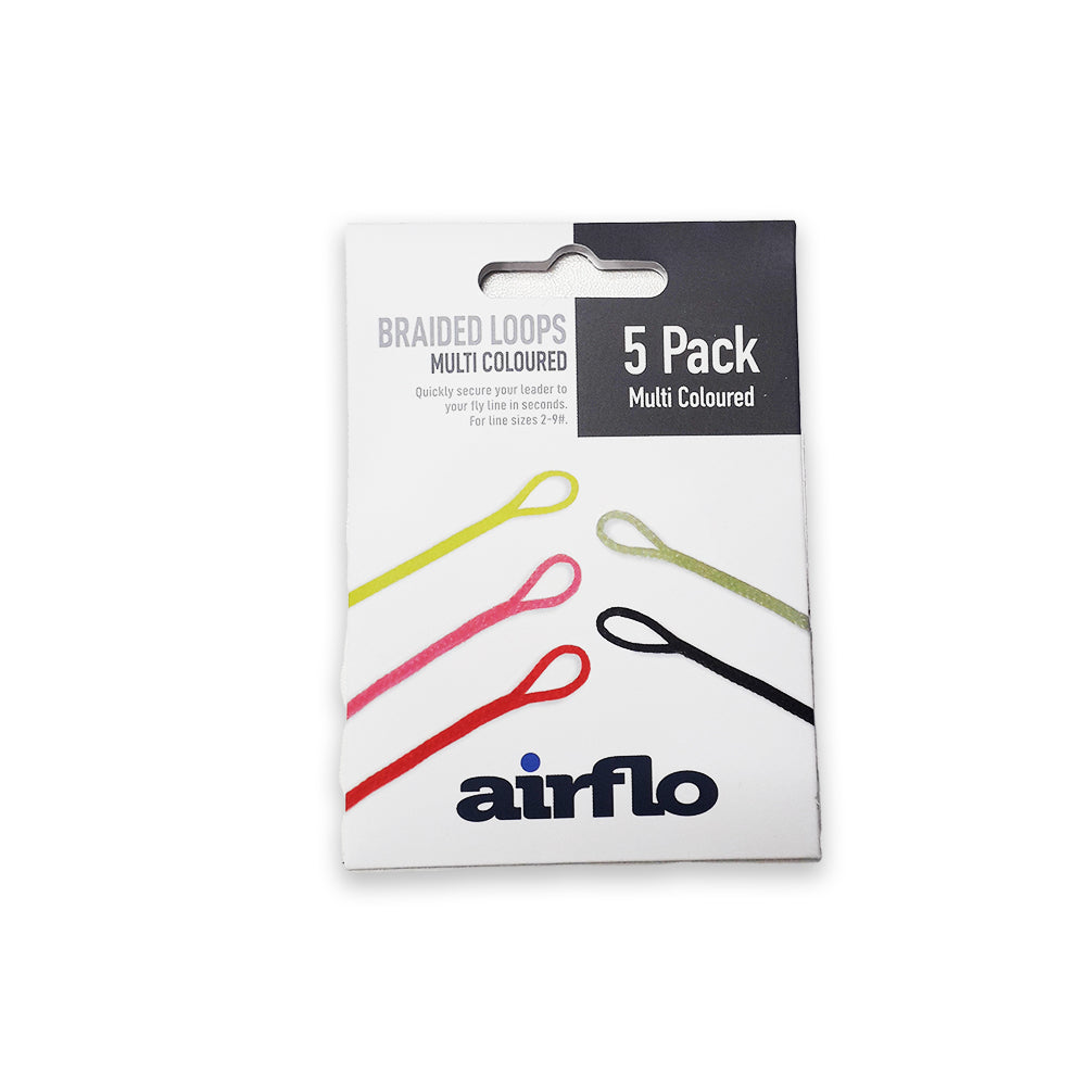 Airflo Trout Ultra Braided Coloured Loops X5 -  Fly Fishing