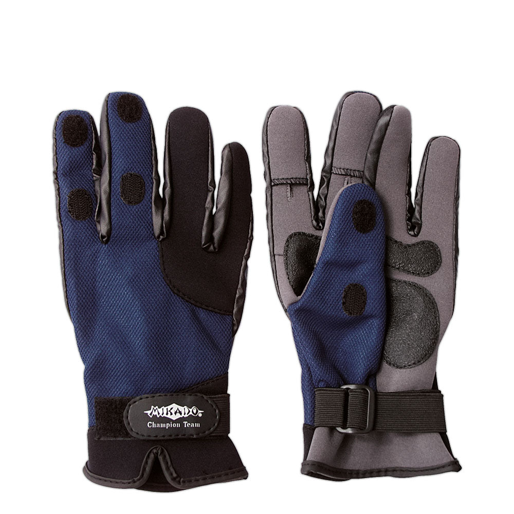 Mikado Neoprene Fold-Back Finger Fishing Gloves