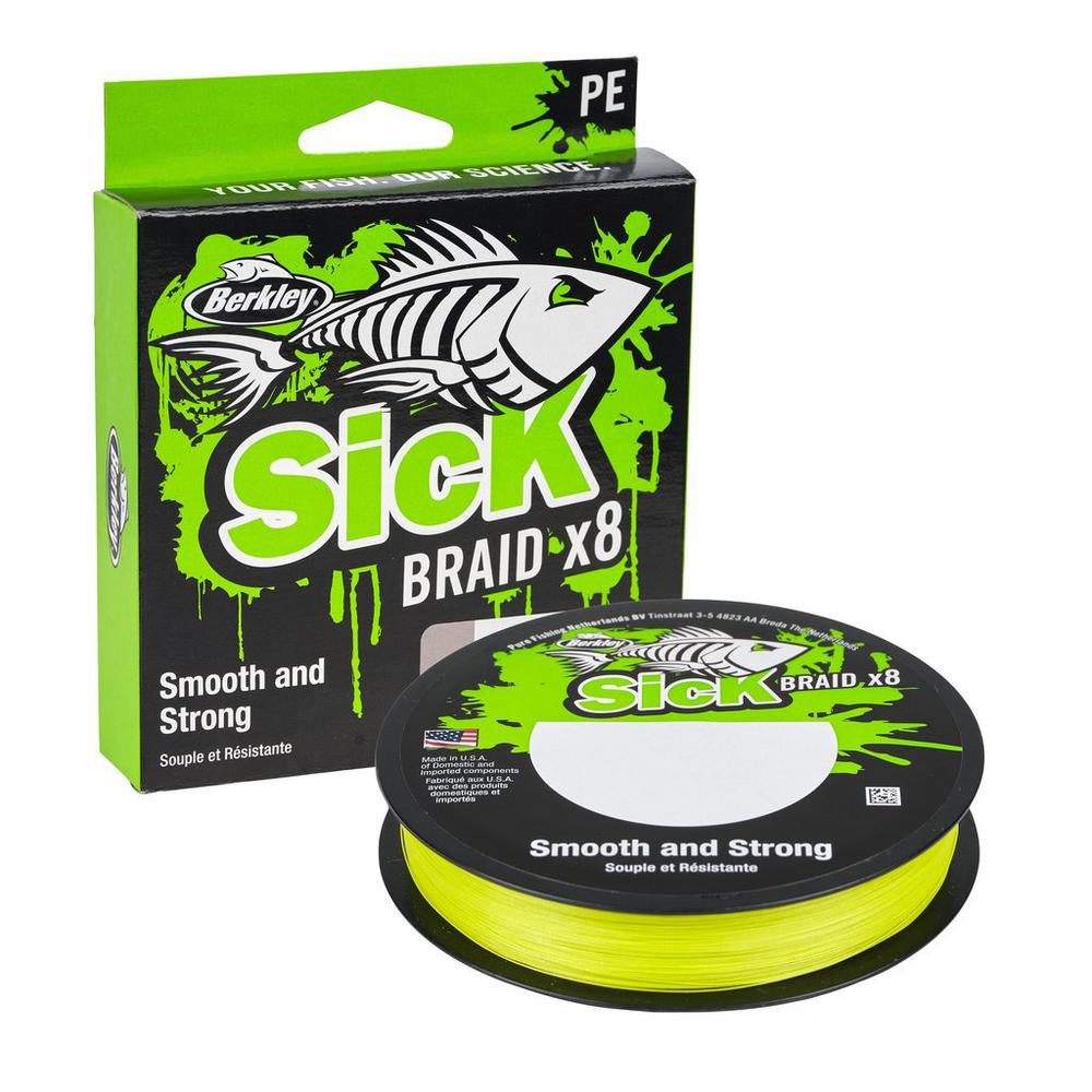 Berkley Sick Braid X8 Fishing Line 150m