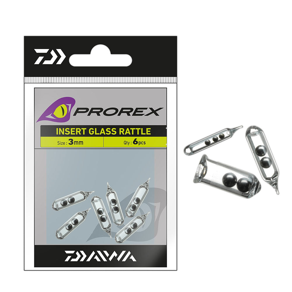 Daiwa Prorex Insert Glass Rattle for Plastic Lure