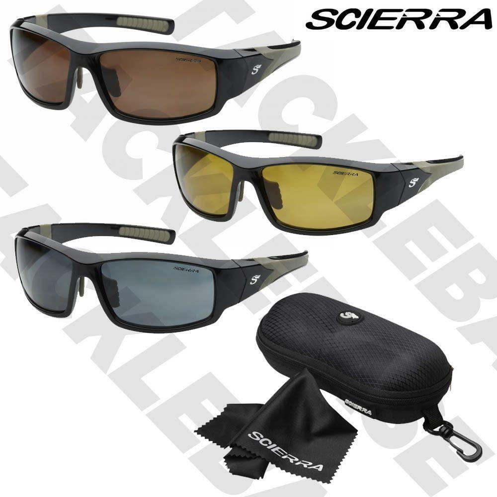 Scierra Polarized Fishing Sunglasses Wrap Around