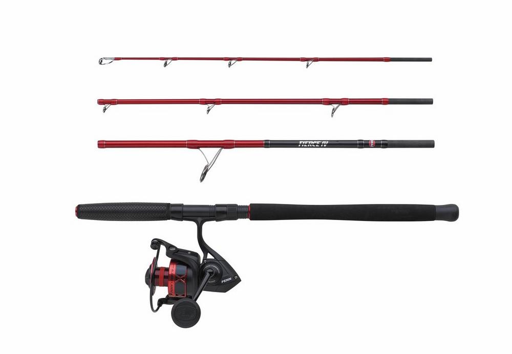 Penn Fierce IV Travel Boat Rod - 4 Piece Combo